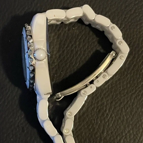 Chanel White Ceramic Watch - Picture 4 of 9